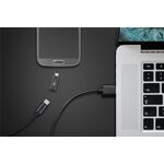 Micro-USB/USB-C™ OTG Hi-Speed-Adapter für den Anschluss von Ladekabeln- VPE: 1