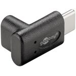 Adapter USB-C™ auf USB-C™ 90°, schwarz- VPE: 1