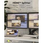 HDMI™-Splitter 1 auf 2- VPE: 1