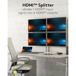 HDMI™-Splitter 1 auf 4- VPE: 1