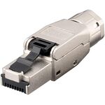 CAT 8.1 feldkonfektionierbarer RJ45-Stecker, STP geschirmt- VPE: 1