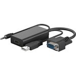 VGA-auf-HDMI™-Konverter mit 3,5-mm-Klinke Audio- VPE: 1