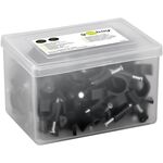 Kabelschelle 12 mm, schwarz, 12mm- VPE: 1