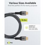 High-Speed-HDMI™-Kabel mit Ethernet, 15m- VPE: 1