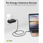 USB-C™-Ladegerät für Laptops (90 W) schwarz- VPE: 1