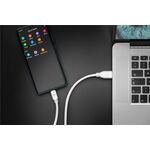 USB-C™ auf USB A 3.0 Kabel, weiß, 0.5m- VPE: 1