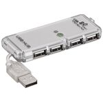 4-Port USB-Hub USB 2.0 Hi-Speed- VPE: 1