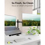 Laptophalterung für Monitorarm- VPE: 1