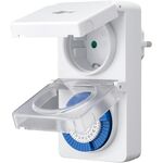 Analoge Zeitschaltuhr IP44- VPE: 1