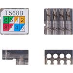 Werkzeugloser Kabelverbinder Slim CAT 6, STP geschirmt- VPE: 1