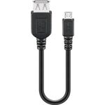 USB 2.0 Hi-Speed Adapter 0,2 m, USB-2.0-Buchse(TypA)- VPE: 1