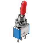 Kippschalter Miniatur, EIN – EIN, 3 Pins, blaues Gehäuse- VPE: 1