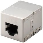 RJ45 Modularkupplung/Verbinder, CAT 5e, Vollmetallgehäuse- VPE: 1