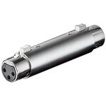 XLR-Adapter/-Kupplung, Buchse zu Buchse- VPE: 1