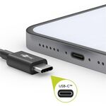 USB-C™ Lade- und Synchronisationskabel, 2m- VPE: 1