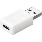 USB 3.0 SuperSpeed-Adapter USB-A auf USB-C™, weiß- VPE: 1