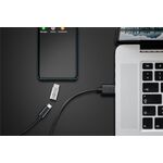 Adapter USB-C™ auf USB 2.0 Micro-B, silber- VPE: 1