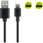 USB-C™ Lade- und Synchronisationskabel, 0.5m- VPE: 1