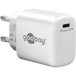 USB-C™ PD GaN Schnellladegerät (20 W) weiß, Weiß- VPE: 1