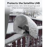 LNB-Wetterschutzhaube für Satellitenanlagen- VPE: 1