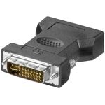 Analoger DVI-I/VGA-Adapter, vergoldet, DVI-I-SteckerDual-Link(24+5pin)- VPE: 1