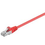 CAT 5e Patchkabel, SF/UTP, rot, 0.5m- VPE: 1