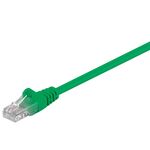 CAT 5e Patchkabel, U/UTP, grün, 0.5m- VPE: 1