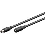 DC-Verlängerungskabel, 3 m, schwarz, 3m- VPE: 1