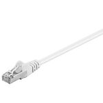 CAT 5e Patchkabel, SF/UTP, weiß, 2m- VPE: 1