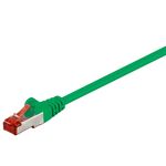 CAT 6 Patchkabel, S/FTP (PiMF), grün, 3m- VPE: 1