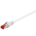 CAT 6 Patchkabel, S/FTP (PiMF), weiß, 5m- VPE: 1