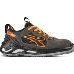 Sicherheitsschuh Ryder Größe 40 grau/orange S1P SRC ESD EN ISO 20345 Veloursleder U.POWER