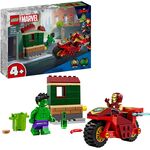 LGO Marvel Iron Man mit Bike und der Hul