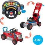 Babys 3-in-1 Traktor & Rasenmäher