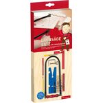 Laubsäge-Starter-Set mit Vorlage