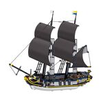 BRIXIES Plus Piraten Schiff groß