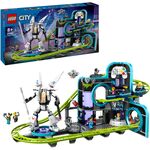 City Achterbahn mit Roboter-Mech