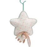 Spieluhr Stern 21x20cm mit Hase Fjella