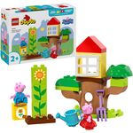 Duplo Pink Peppas Garten mit Baumhaus