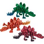 Kristalltier Stegosaurus Skelett - T-Rex