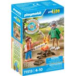 Lagerfeuer mit Marshmallows