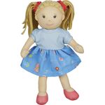 Stoffpuppe ''Pippa'' mit Kleidchen
