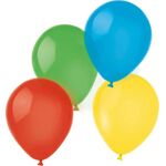 Latexballons bunt sort. 20 Stück