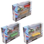 SZ D/C Traktorspielset,Freilauf,3-f.sort