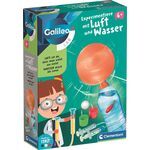 Experimentiere mit Luft und Wasser