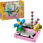 Creator Schreibmaschine mit Blumen