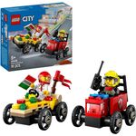 City Pizzalieferwagen vs. Löschauto