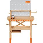Stihl Kinderwerkbank aus Holz
