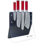 Dick Messer Set aus Holz