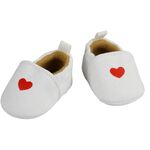 Puppen-Slipper mit Herz, Gr. 38-45 cm